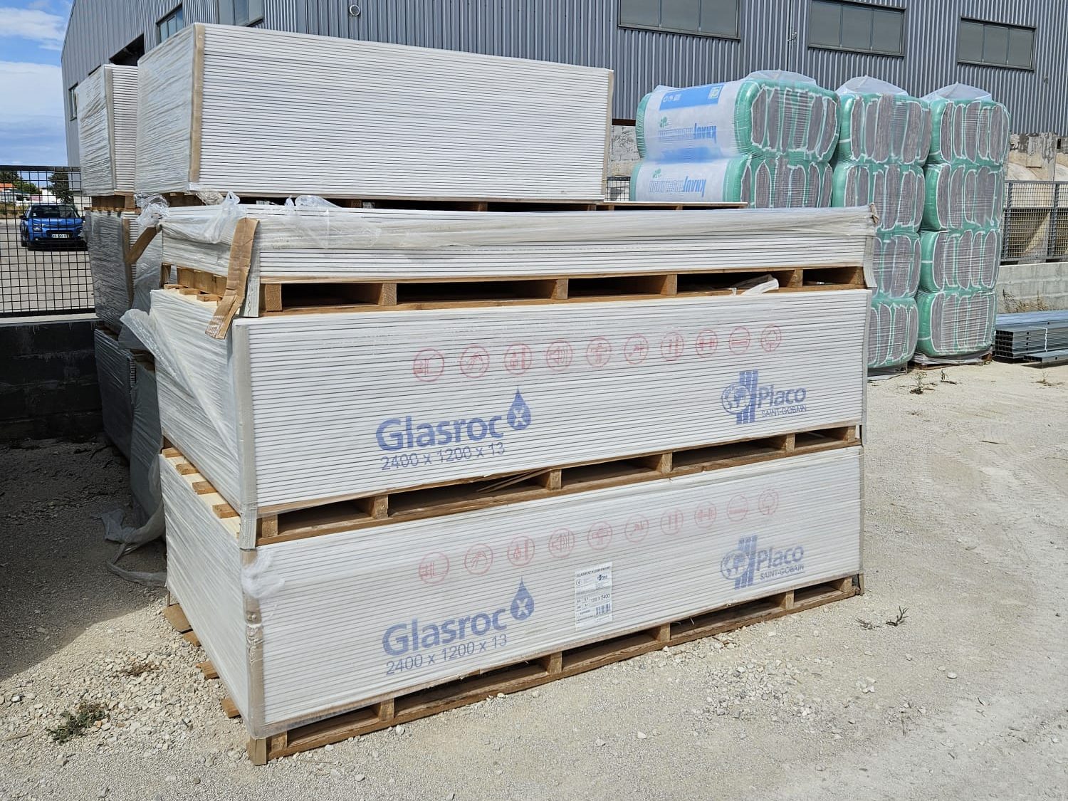 Placas para exterior Glasroc